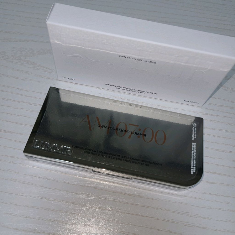 루미르 섀도우 팔레트 06 선라이즈피치--2