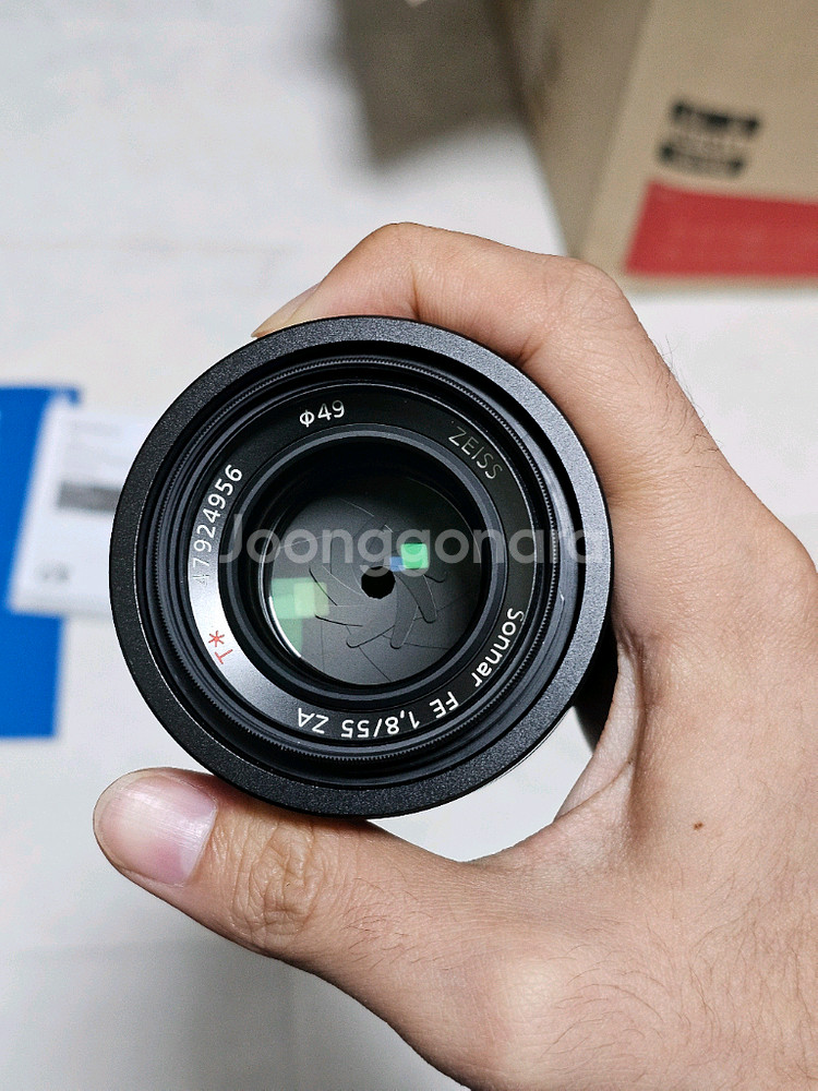 소니 FE 55mm F1.8 단렌즈 55.8자이즈 광주광역시 직거래--3