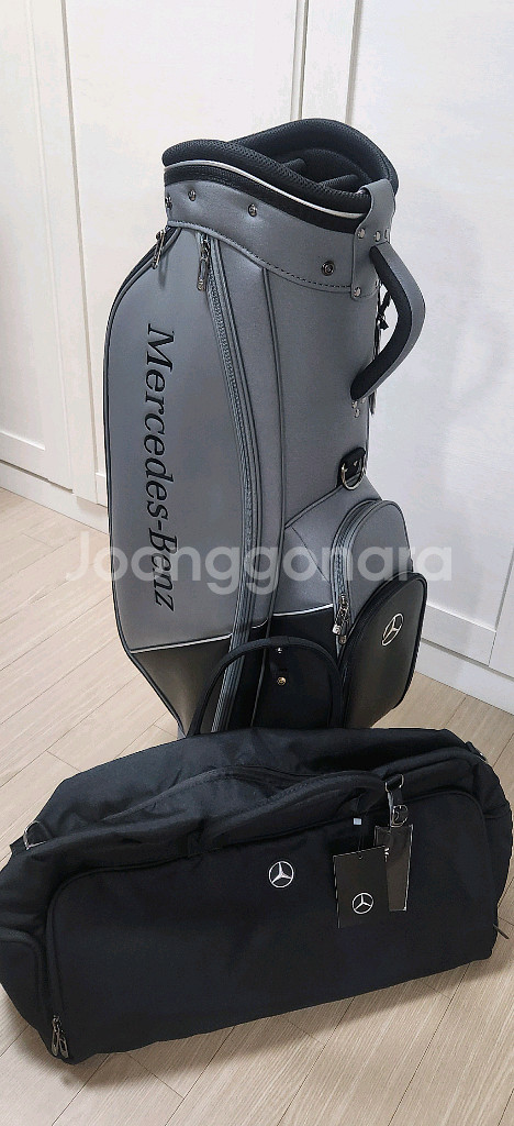 25년 신형 Mercedes-Benz [벤츠-테일러메이드 정품] 콜라보레이션 골프백 세트--0