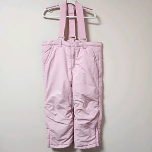 130사이즈 berrymay 핑크 멜빵핑크 스키복 바지