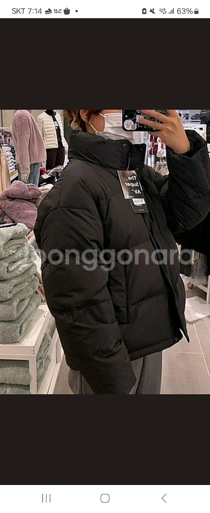 탑텐 에어숏 오리털점퍼100, 골덴 원피스, 그레이츄리닝셋업 100--7