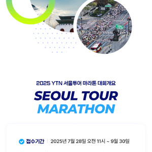 서울투어 마라톤 10K 양도