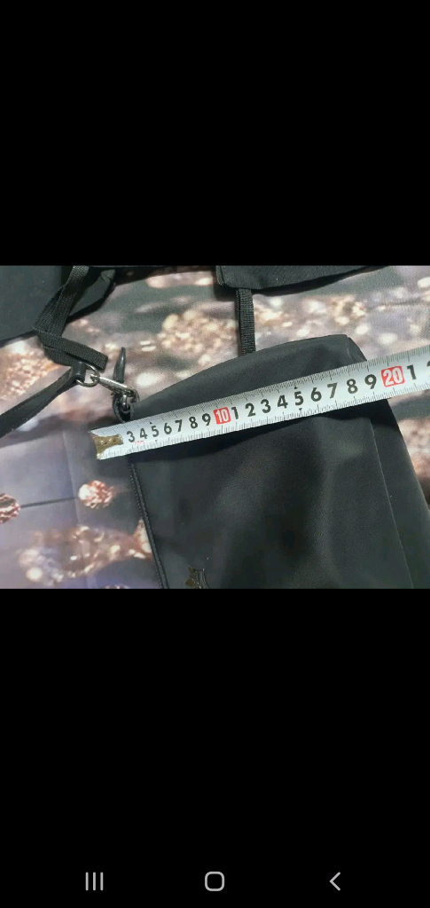 제이에스티나 블랙 미니 숄더백--8