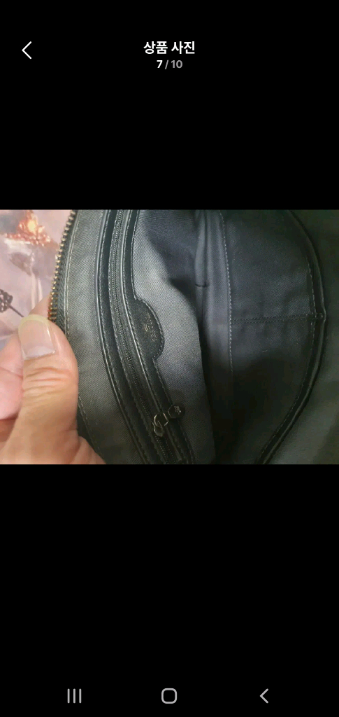 제이에스티나 블랙 미니 숄더백--6