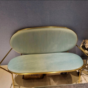 벨벳 2인용 소파