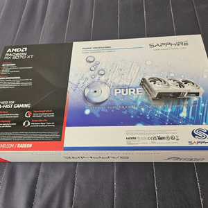 사파이어 PURE RX 9070 XT 그래픽카드