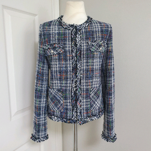 (거의새거)로엠 트위드 자켓 55~66