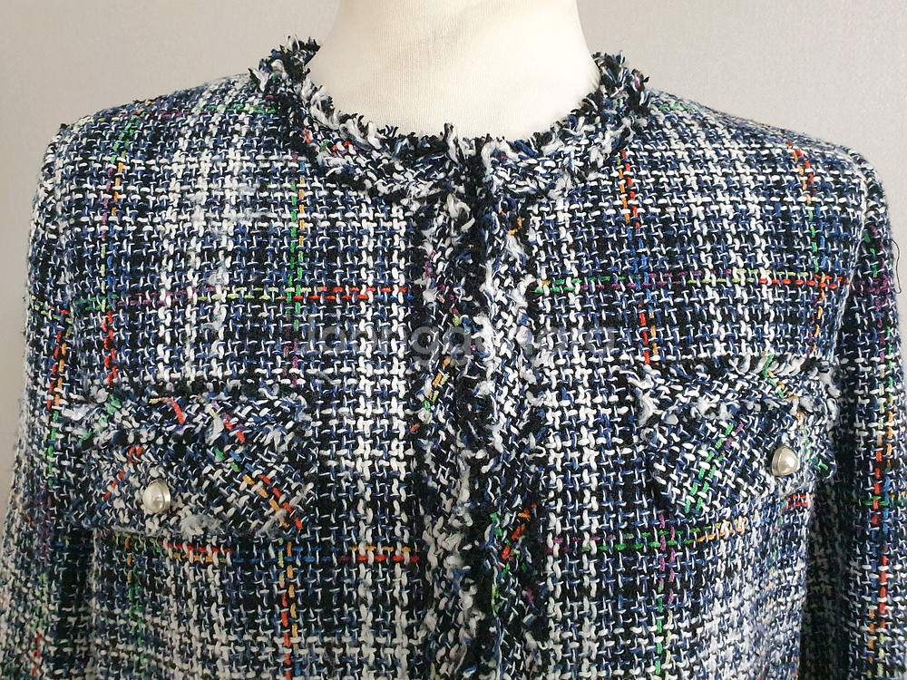 (거의새거)로엠 트위드 자켓 55~66--2