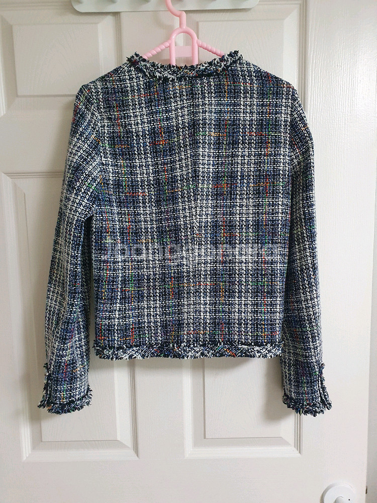 (거의새거)로엠 트위드 자켓 55~66--5
