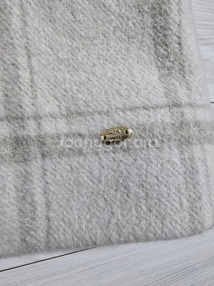 밍크뮤 FUR 카라 케이프 코트 24개월 두번착용 운포--7