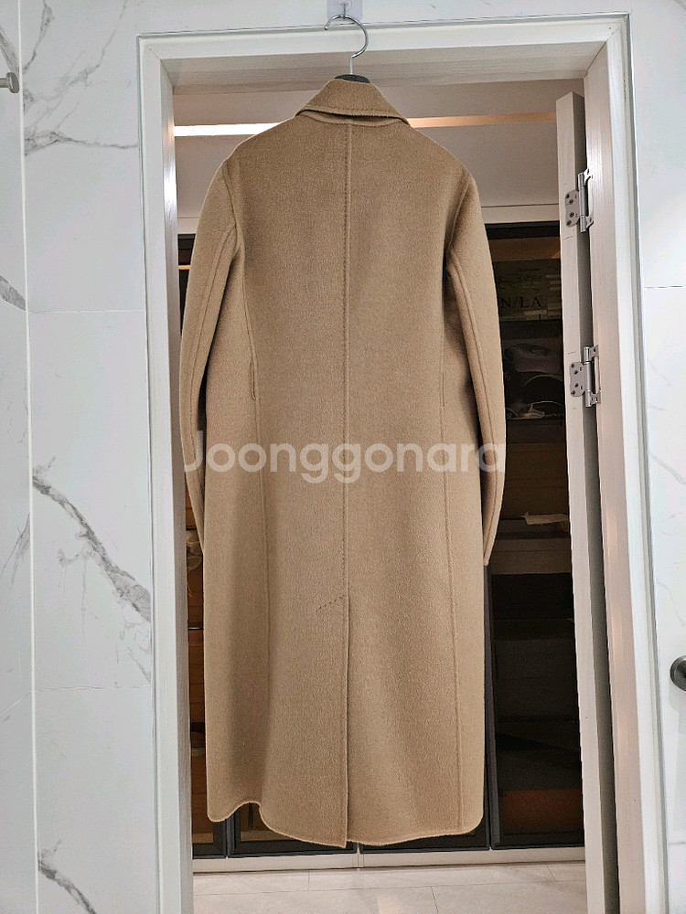 막스마라 골로소 카멜컬러캐시미어100코트--4