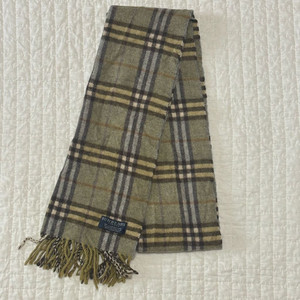 버버리 정품 체크 램스울 머플러