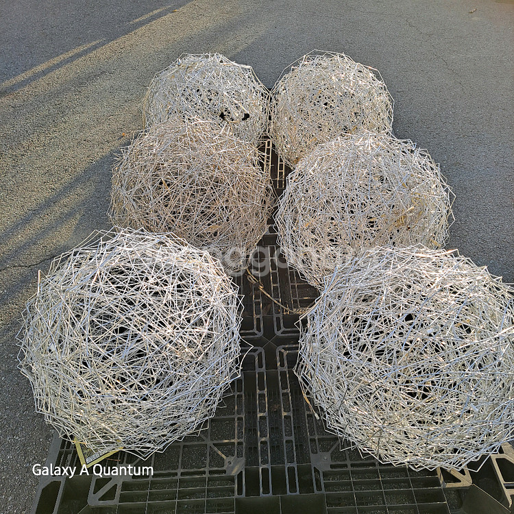 철제 와이어조명 인테리어소품--8