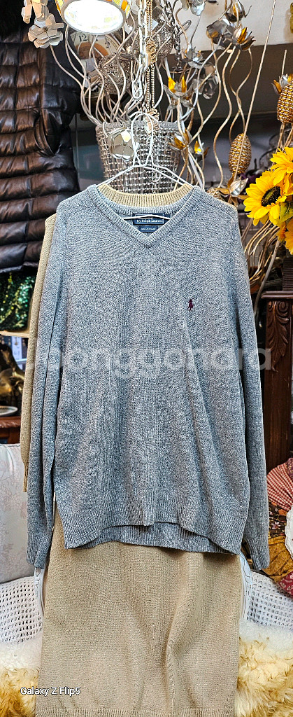 폴로 랄프로렌 울 니트 스웨터--0