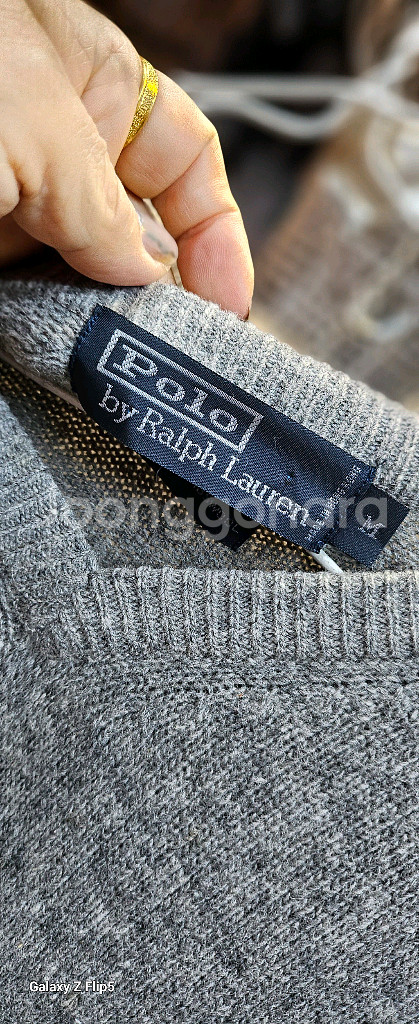 폴로 랄프로렌 울 니트 스웨터--6