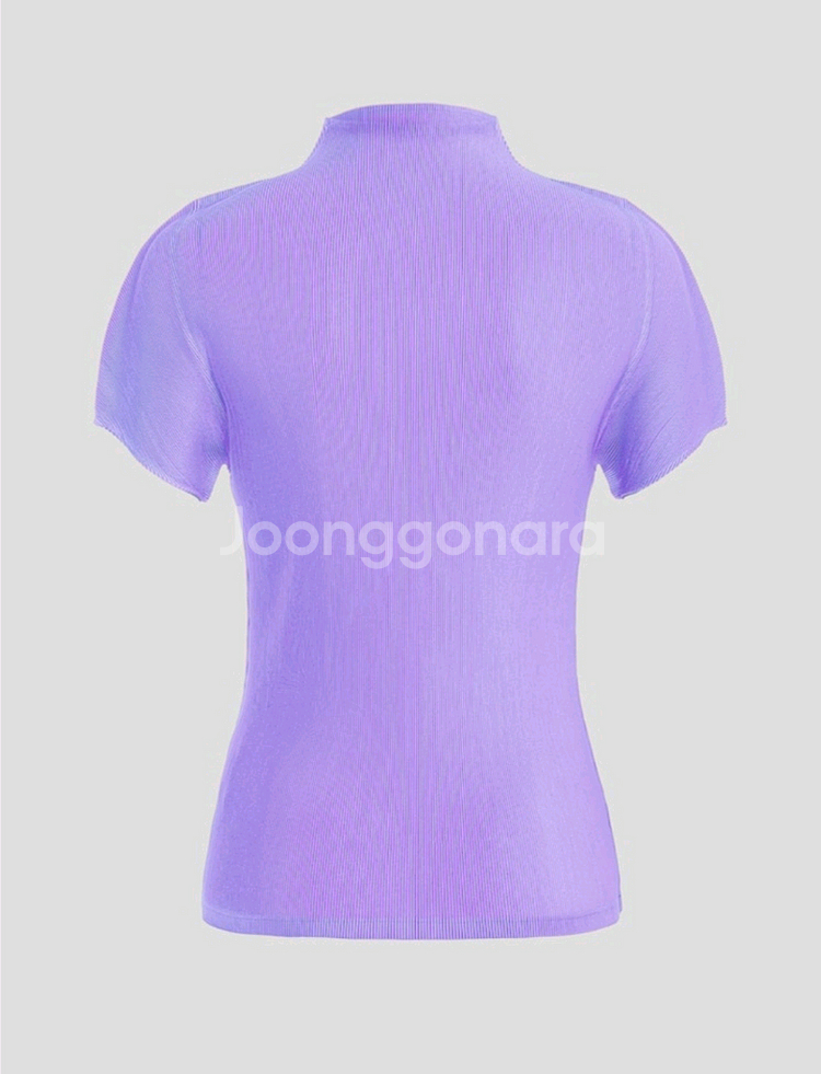 이세이미야케 플리츠플리즈 탑 미스트 탑 라이트퍼플 3사이즈--1