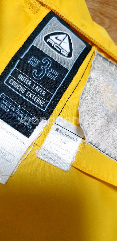 남.100-105) 나이키 ACG 남성 후리스 조끼,양면--2