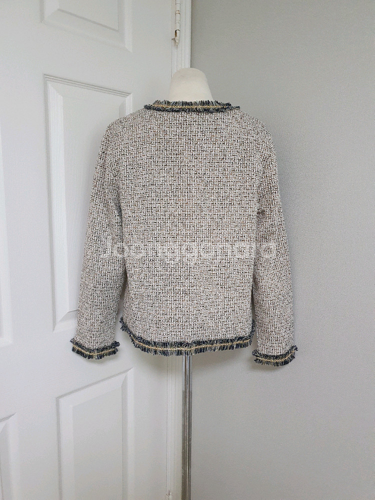 (택있는 새상품)트위드 자켓 55반~66반--1