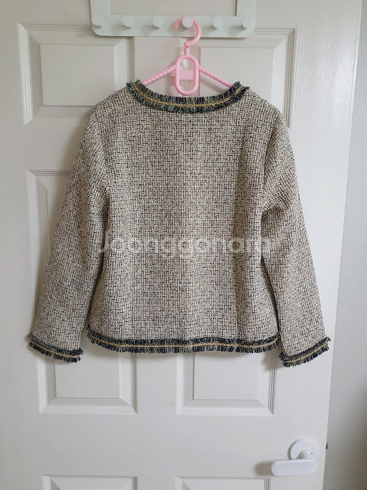 (택있는 새상품)트위드 자켓 55반~66반--4