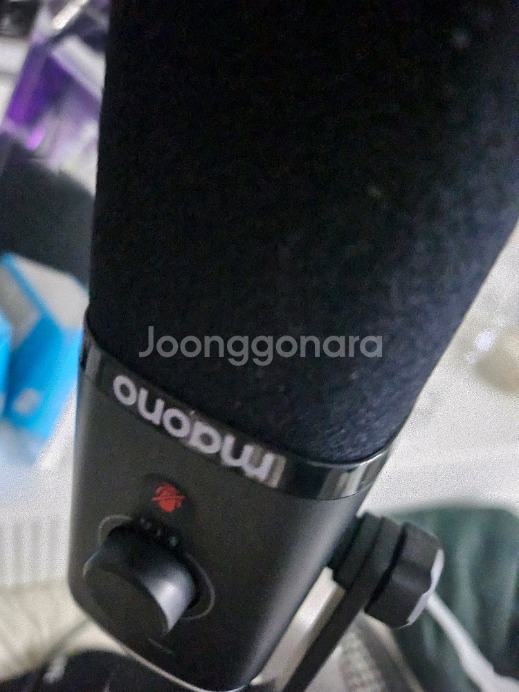 마오노인터페이스와 마이크와 조명2개 풀세트 사용기간1달도안됨 득템하세요^^--2