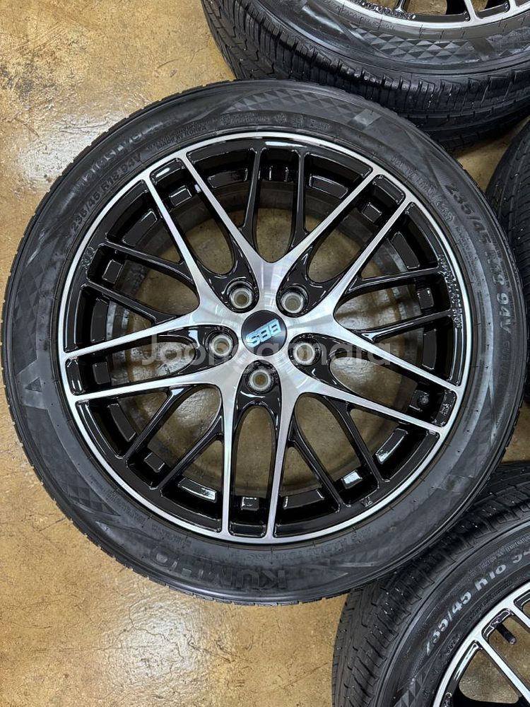 BBS 18인치 정품 휠타이어 팝니다 235.45.18--2