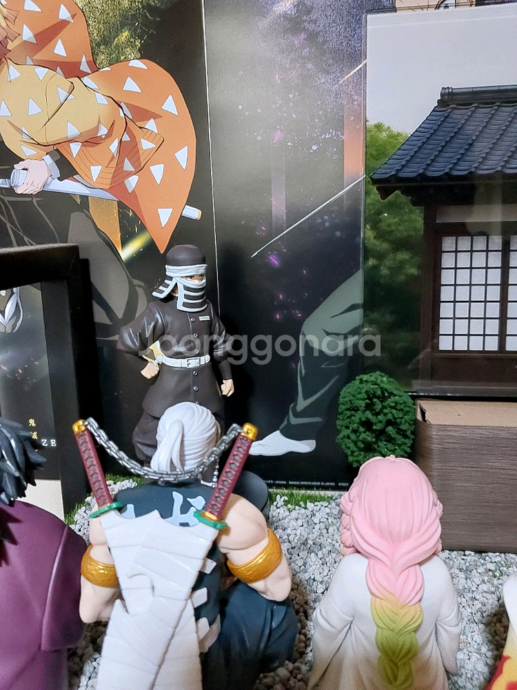 귀멸의칼날 피규어 주합회의 12명 디오라마 세트--1