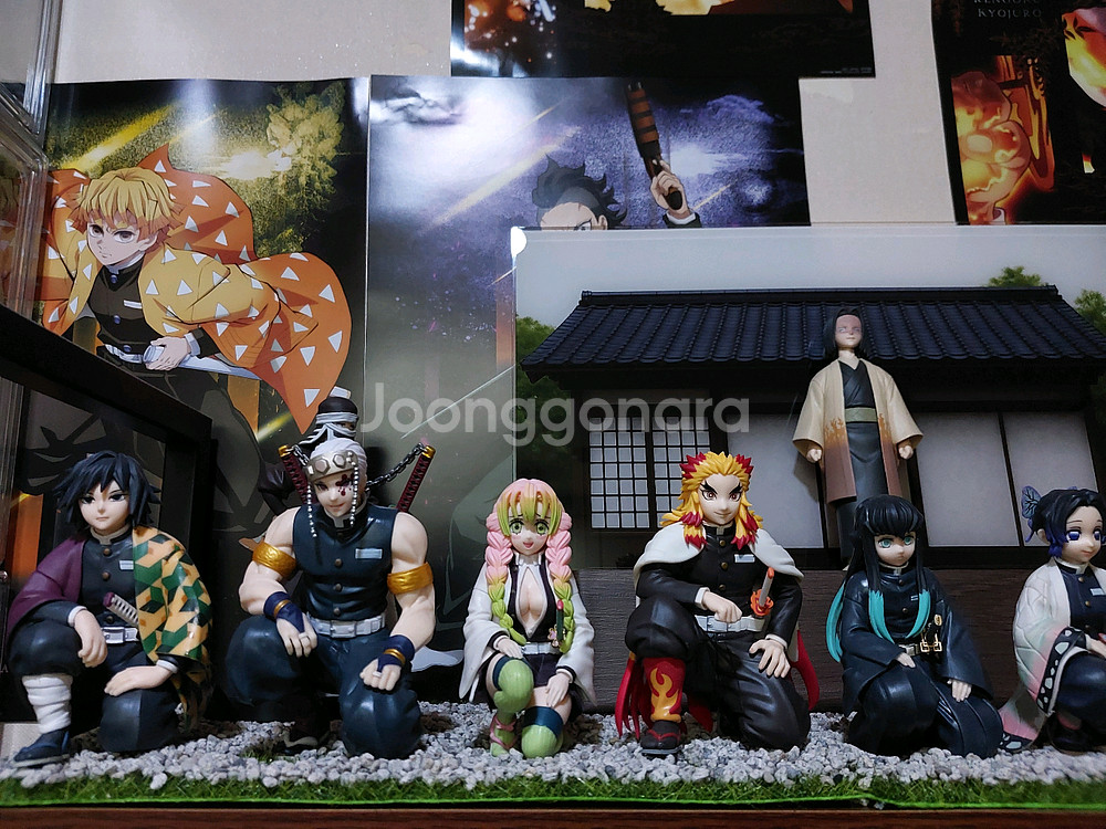 귀멸의칼날 피규어 주합회의 12명 디오라마 세트--3