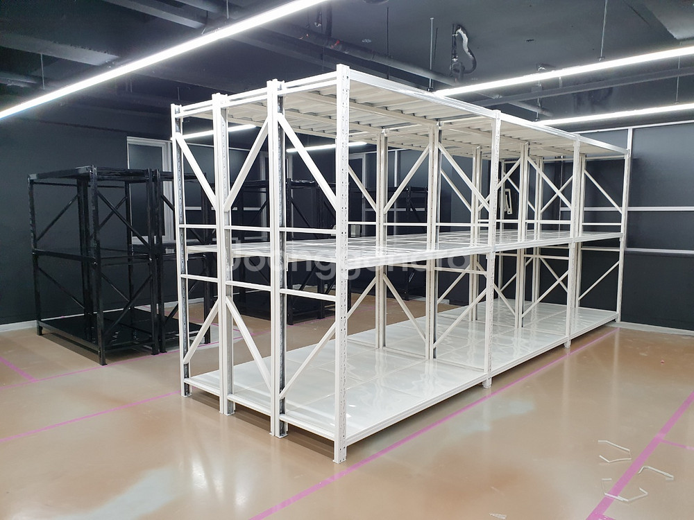 농가 창고 공장용 철제랙 철제선반 중량랙 세계최저가 고릴라랙 중량앵글--2