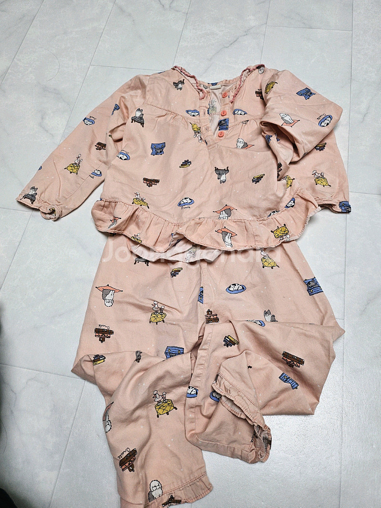 오르시떼 여아잠옷4벌--0