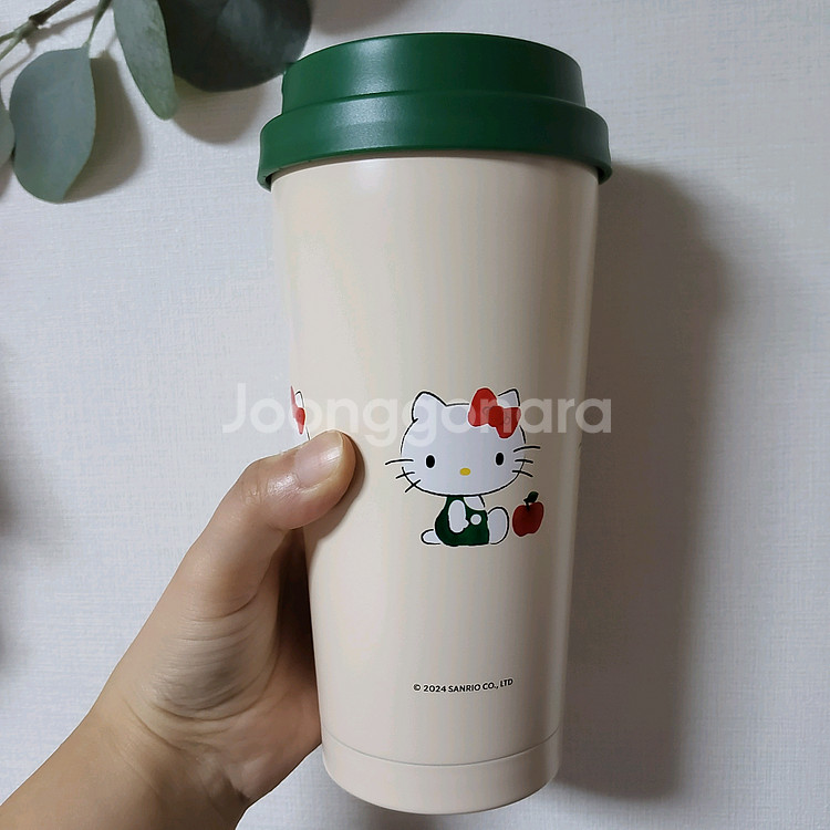 스타벅스 헬로키티 엘마 텀블러+무료 에코 음료 쿠폰--3
