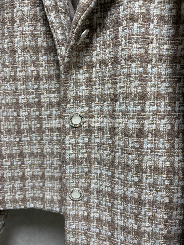 격식있는 트위드 자켓--1