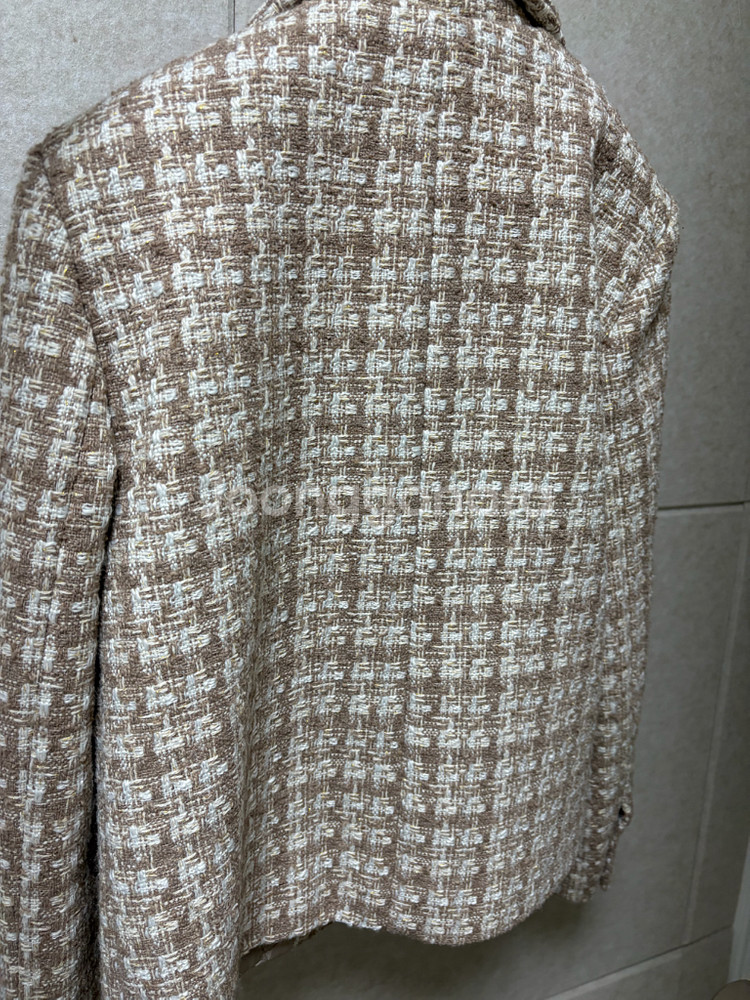 격식있는 트위드 자켓--2