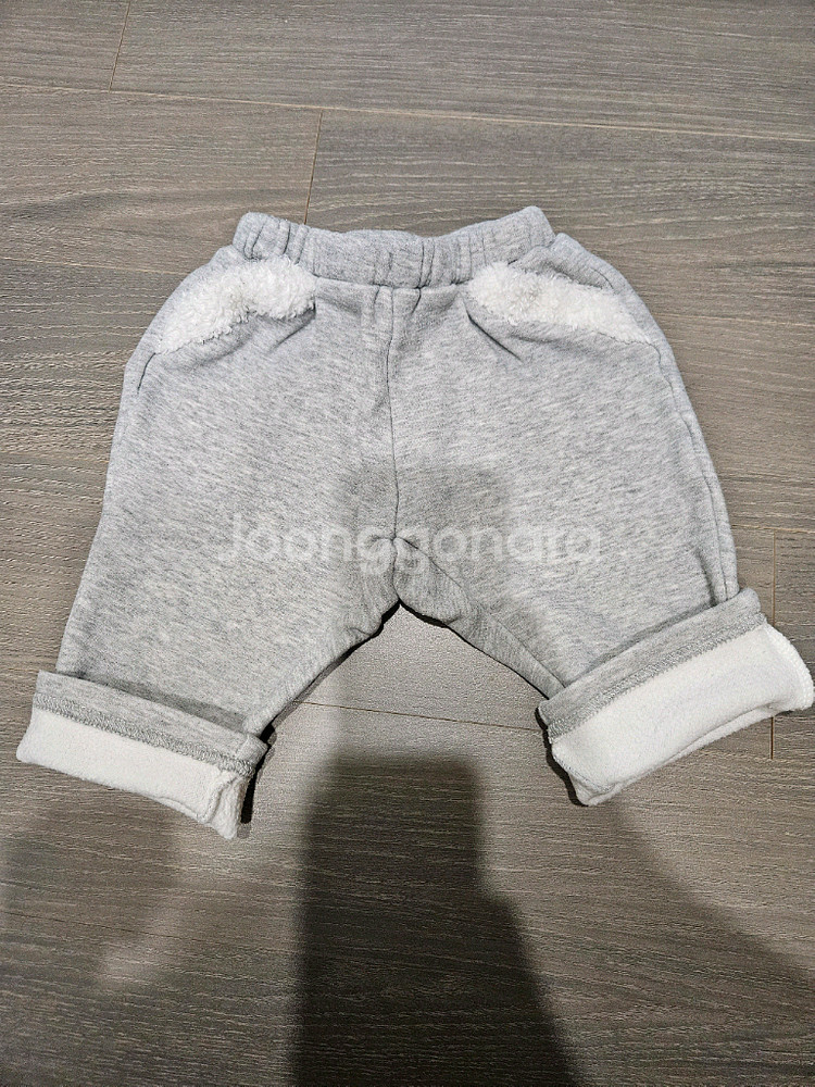 아기 유아 겨울옷 90사이즈 기모 상하의--4