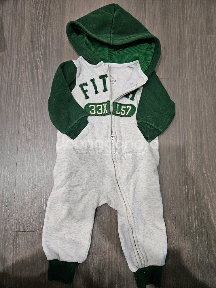 아기 유아 겨울옷 90사이즈 기모 상하의--2