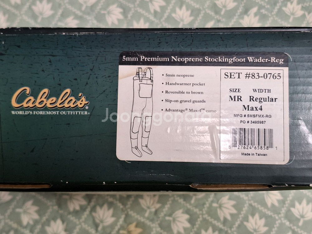 네오플렌 / 웨이더 / 캐나다산 / 바지장화--3