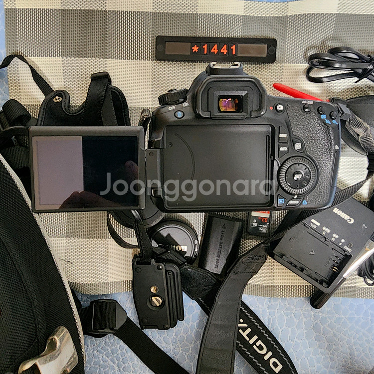 캐논 EOS 60D 디지털카메라 가방 세트--4