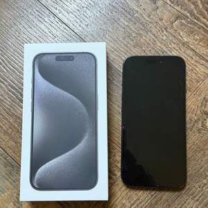 아이폰 15프로 256GB 블랙티타늄