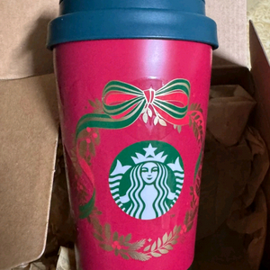 스타벅스 SS 홀리데이 글램 엘마 텀블러 355ml