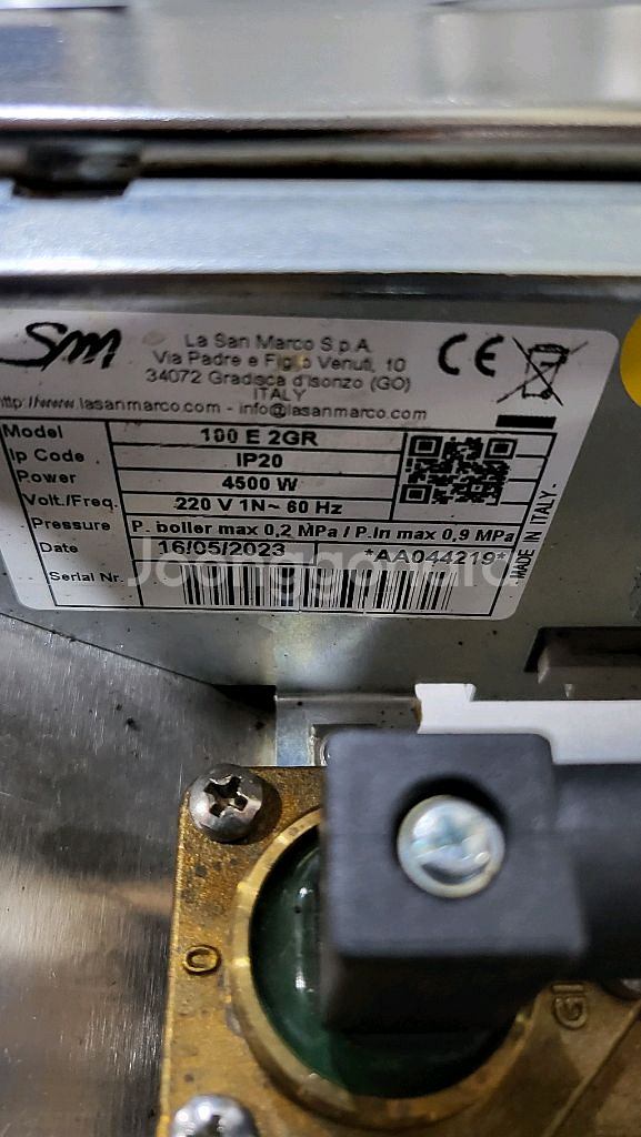 라산마르코 100E 커피머신 메조전자동그라인더 포함--5