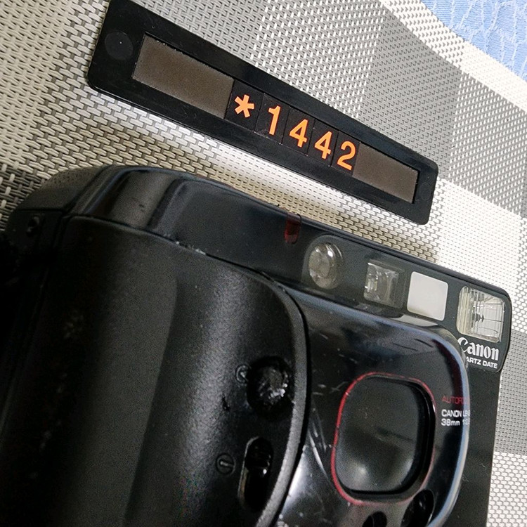 캐논 오토보이 3 필름카메라 데이터백--5