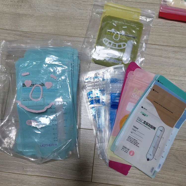 새상품 스펙트라 유축클립 & 마더케이 모유저장팩 출산준비 이미지