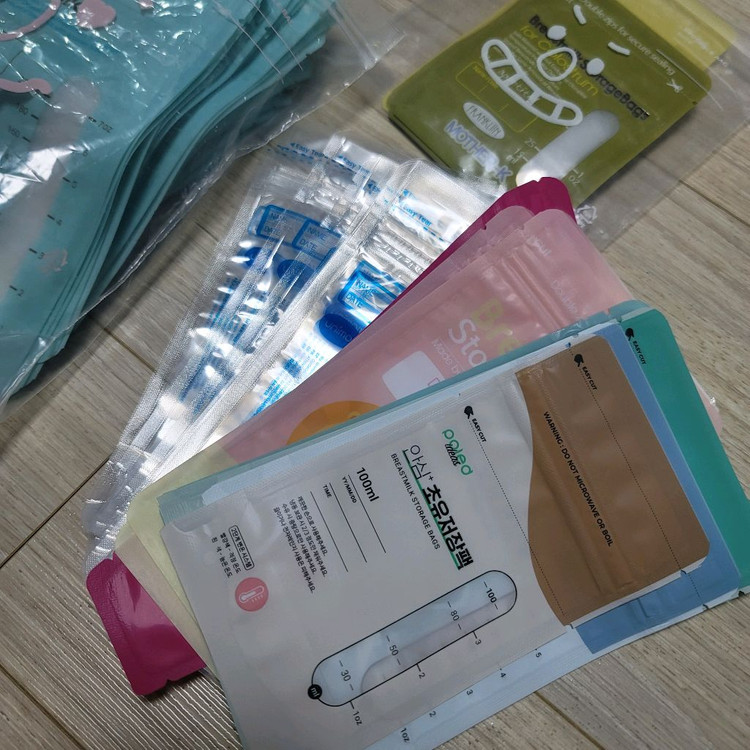 새상품 스펙트라 유축클립 & 마더케이 모유저장팩 출산준비 이미지