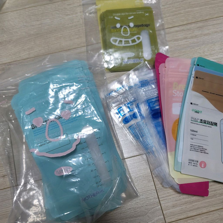 새상품 스펙트라 유축클립 & 마더케이 모유저장팩 출산준비 이미지
