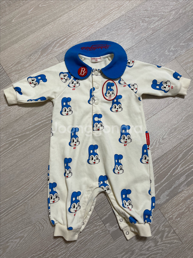 베베드피노 봉주르버니 우주복 오버롤--0