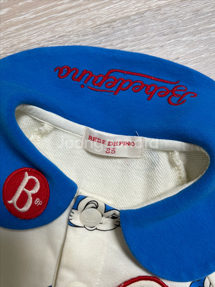 베베드피노 봉주르버니 우주복 오버롤--1