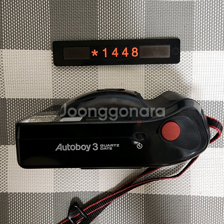 캐논 오토보이 3 데이터백 필름카메라--1