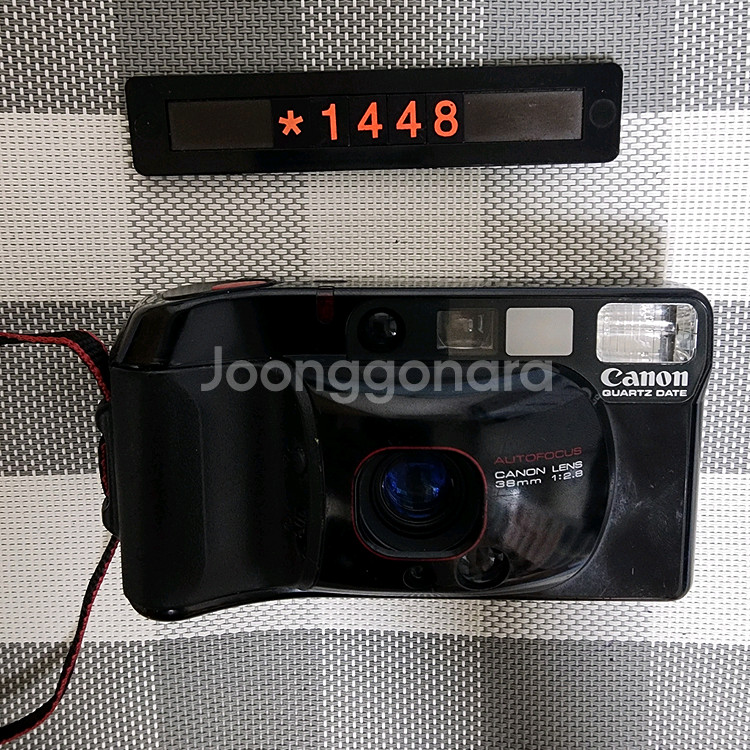 캐논 오토보이 3 데이터백 필름카메라--0
