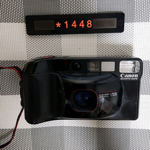 캐논 오토보이 3 데이터백 필름카메라