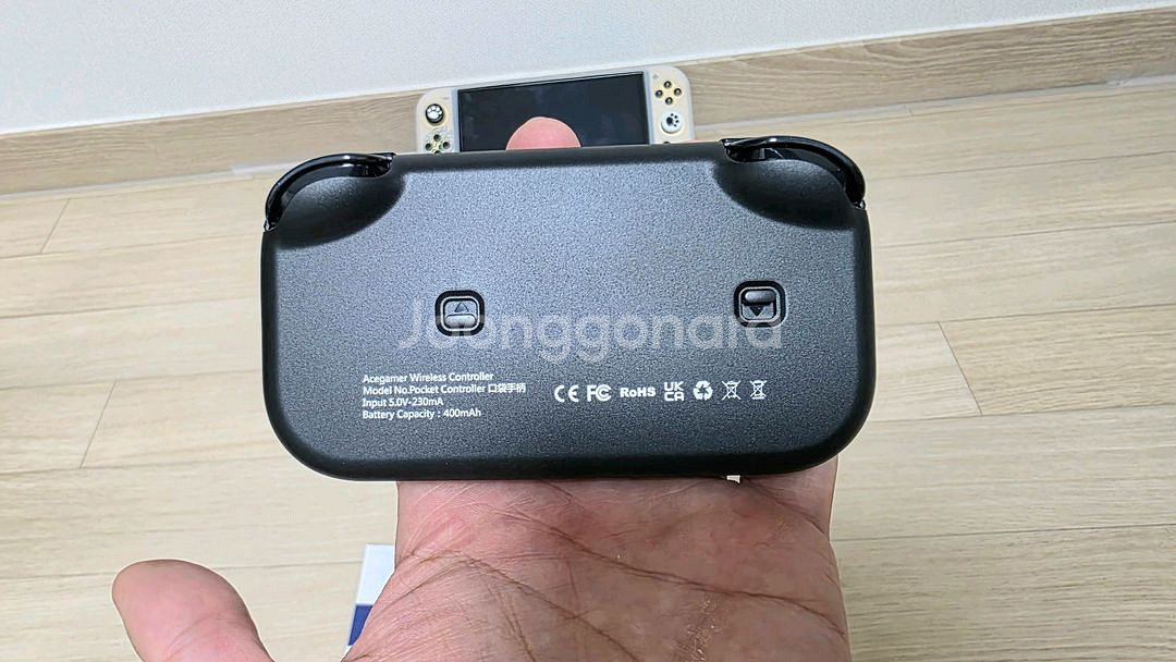 (미사용)Acegamer 무선 포켓 컨트롤러 2개(닌텐도, PC 등)--2