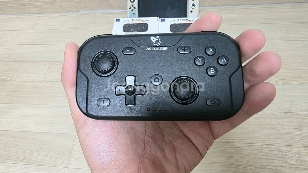(미사용)Acegamer 무선 포켓 컨트롤러 2개(닌텐도, PC 등)--4